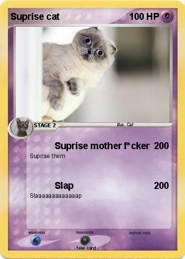 Pokemon Suprise cat