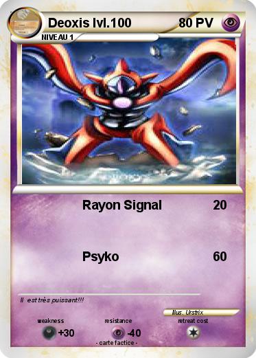 Pokemon Deoxis lvl.100