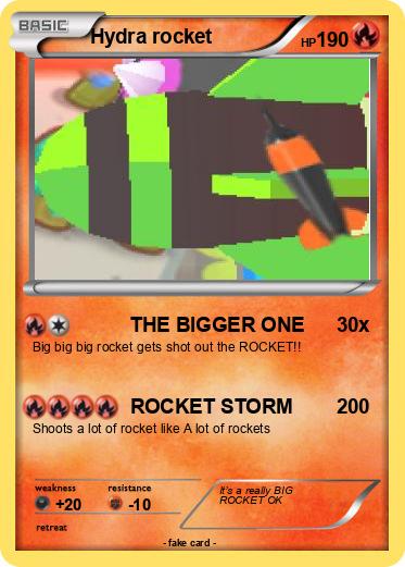 Pokemon Hydra rocket