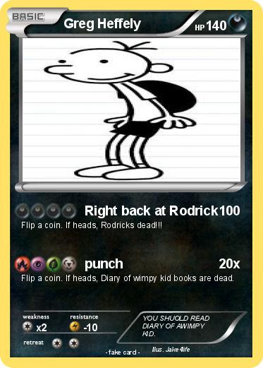 Pokemon Greg Heffely