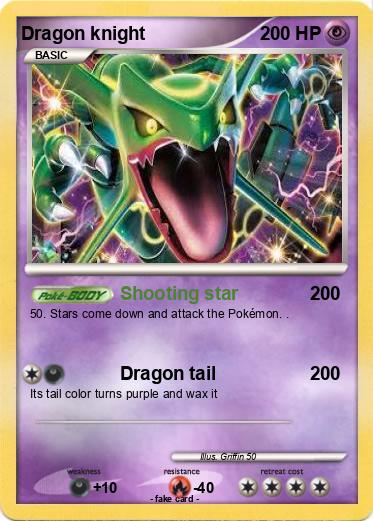 Pokemon Dragon knight