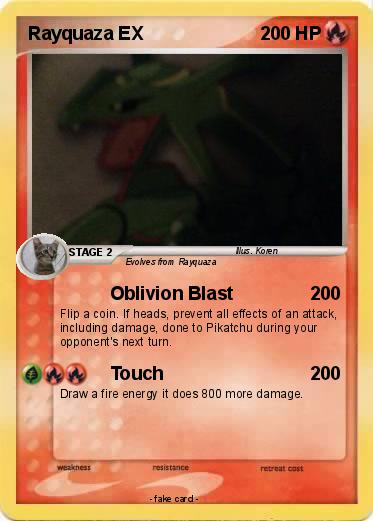 Pokemon Rayquaza EX