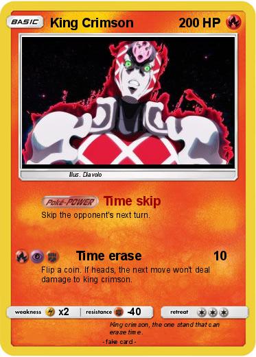 Pokemon King Crimson