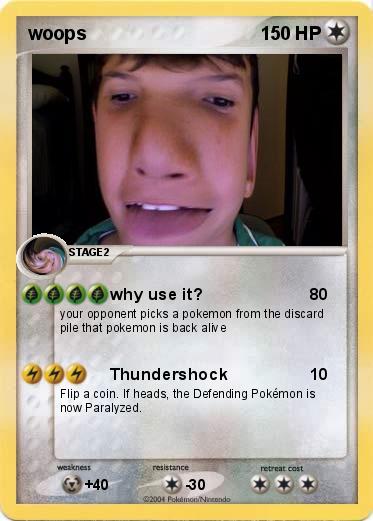 Pokemon woops