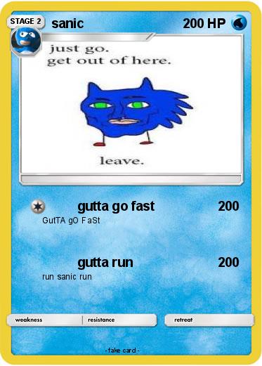 Pokemon sanic
