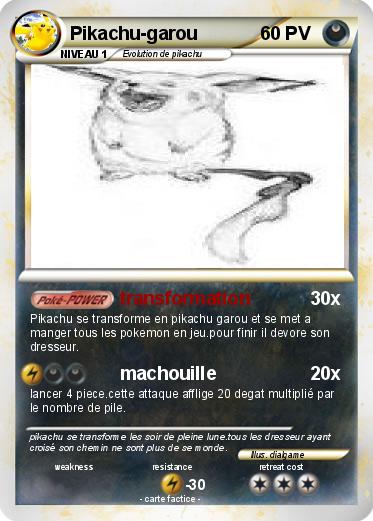 Pokemon Pikachu-garou