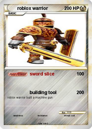 Pokemon roblox warrior