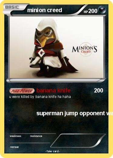 Pokemon minion creed