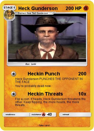 Pokemon Heck Gunderson