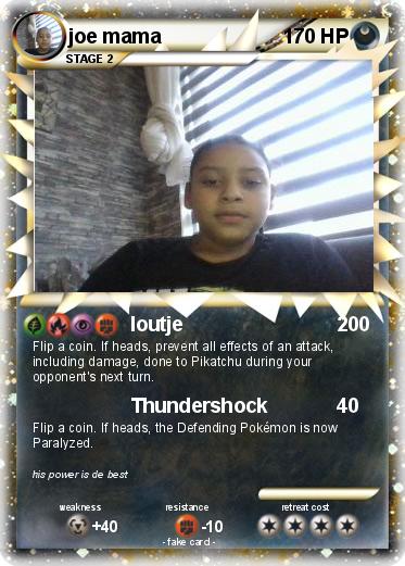 Pokemon joe mama