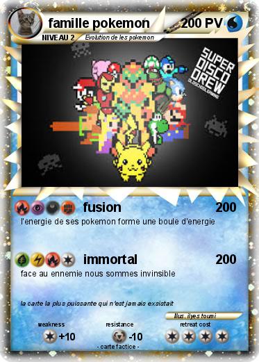 Pokemon famille pokemon
