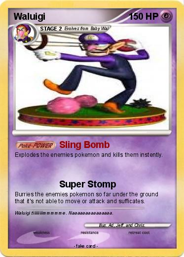 Pokemon Waluigi