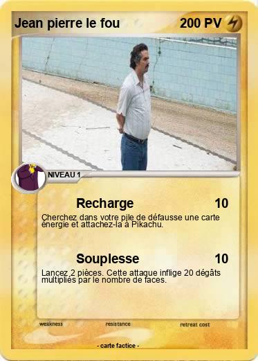 Pokemon Jean pierre le fou
