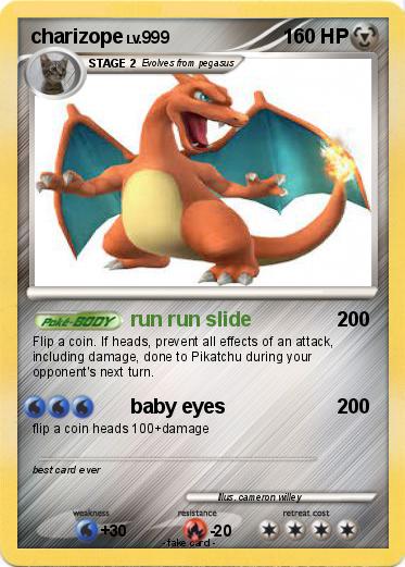 Pokemon charizope