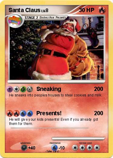 Pokemon Santa Claus