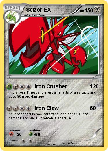Pokemon Scizor EX