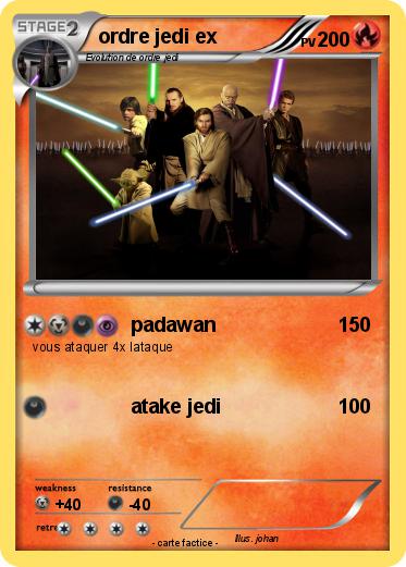 Pokemon ordre jedi ex