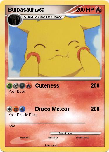 Pokemon Bulbasaur