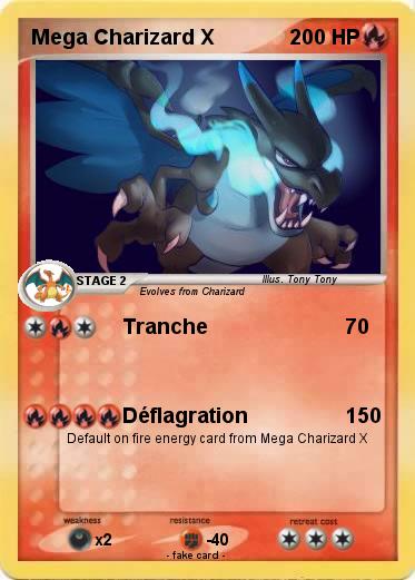 Pokemon Mega Charizard X