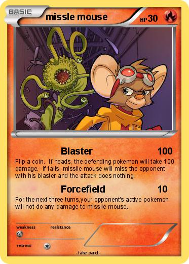 Pokemon missle mouse