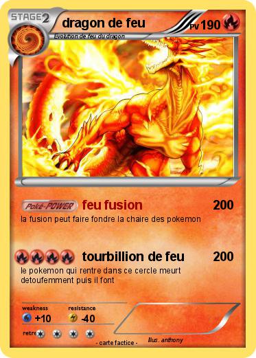 Pokemon dragon de feu