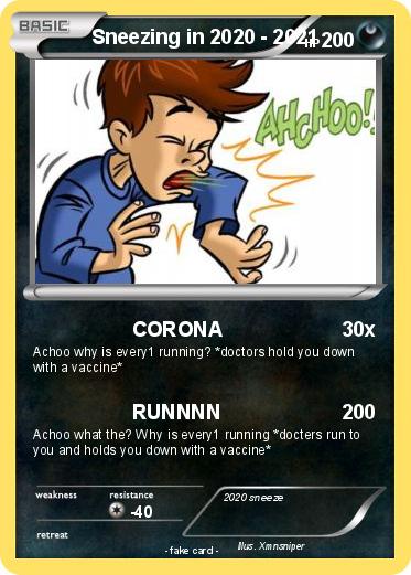 Pokemon Sneezing in 2020 - 2021