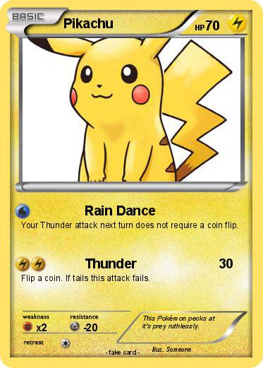 Pokemon Pikachu