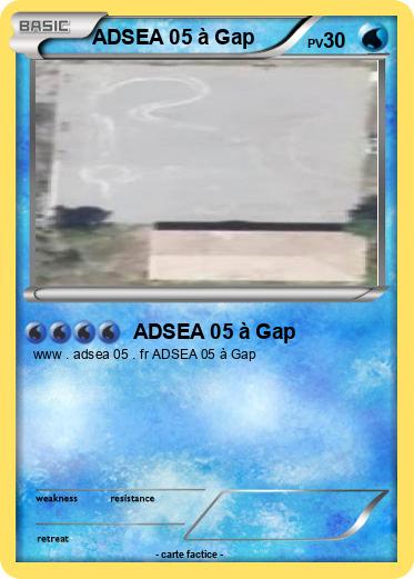 Pokemon ADSEA 05 à Gap