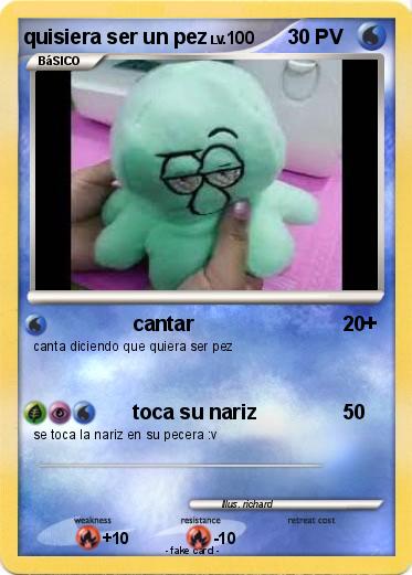 Pokemon quisiera ser un pez