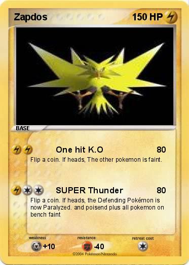 Pokemon Zapdos