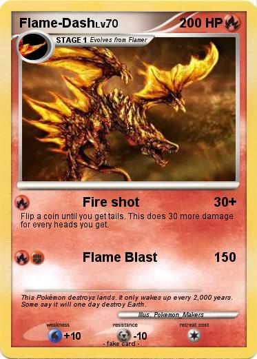 Pokemon Flame-Dash