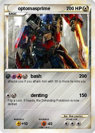 Pokemon optomasprime