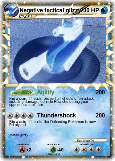Pokemon Negative tactical glizzy