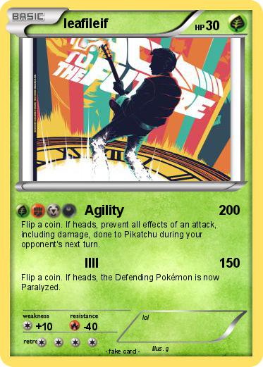 Pokemon leafileif