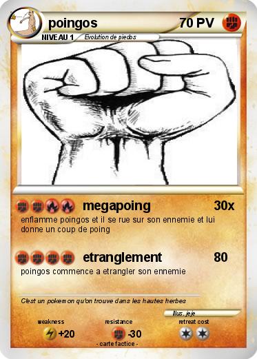 Pokemon poingos