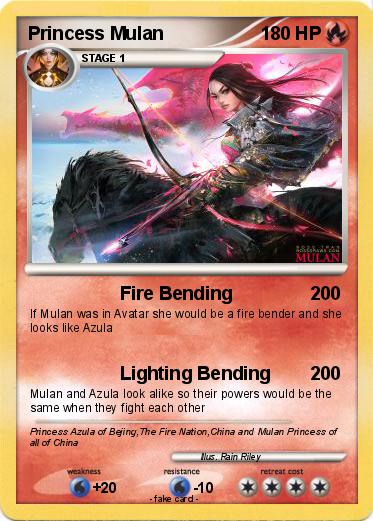 Pokemon Princess Mulan
