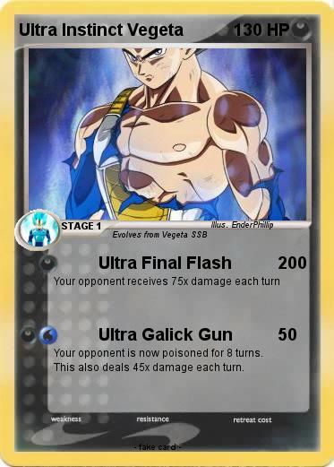 Pokemon Ultra Instinct Vegeta