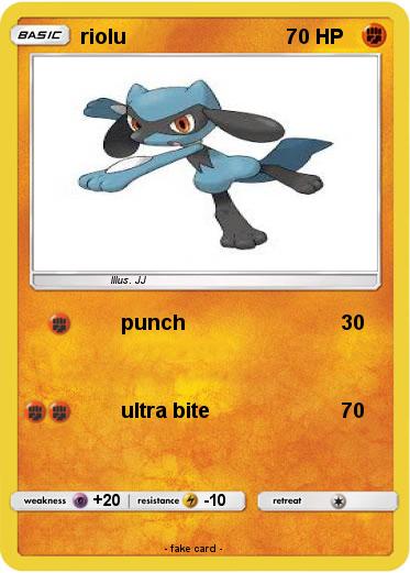 Pokemon riolu