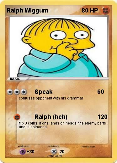 Pokemon Ralph Wiggum