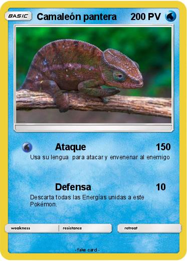 Pokemon Camaleón pantera