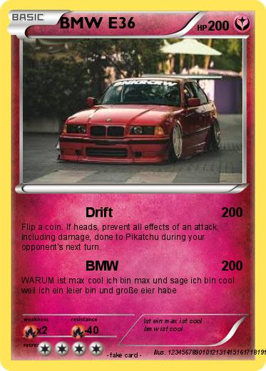 Pokemon BMW E36