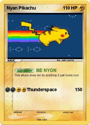 Pokemon Nyan Pikachu