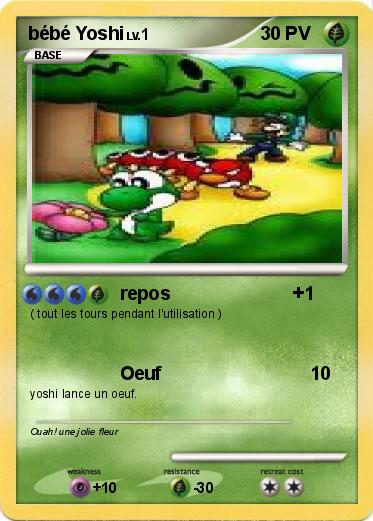 Pokemon bébé Yoshi