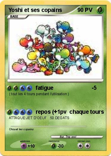 Pokemon Yoshi et ses copains