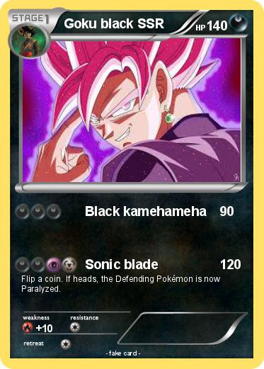 Pokemon Goku black SSR