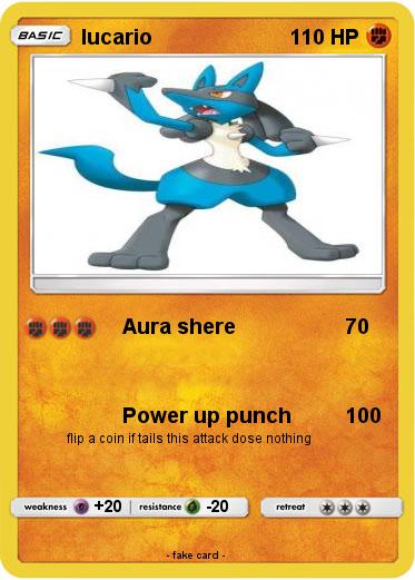Pokemon lucario