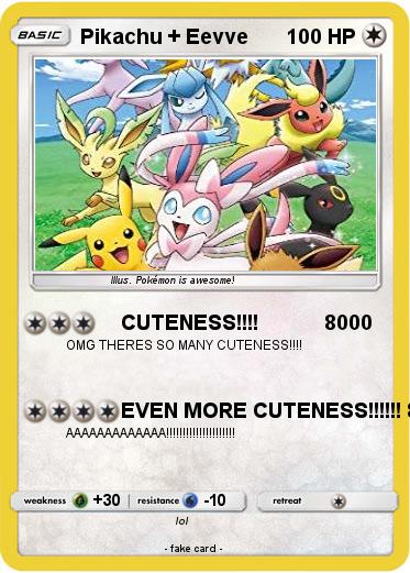 Pokemon Pikachu + Eevve
