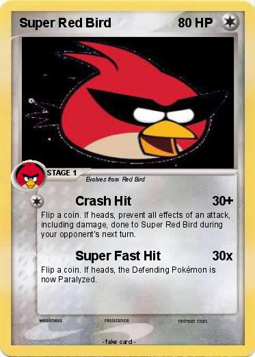 Pokemon Super Red Bird