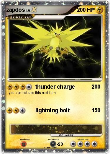 Pokemon zapdos