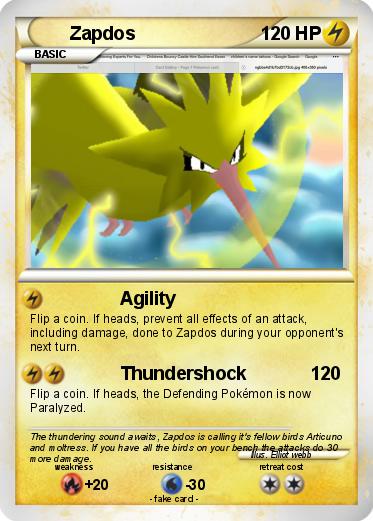 Pokemon Zapdos